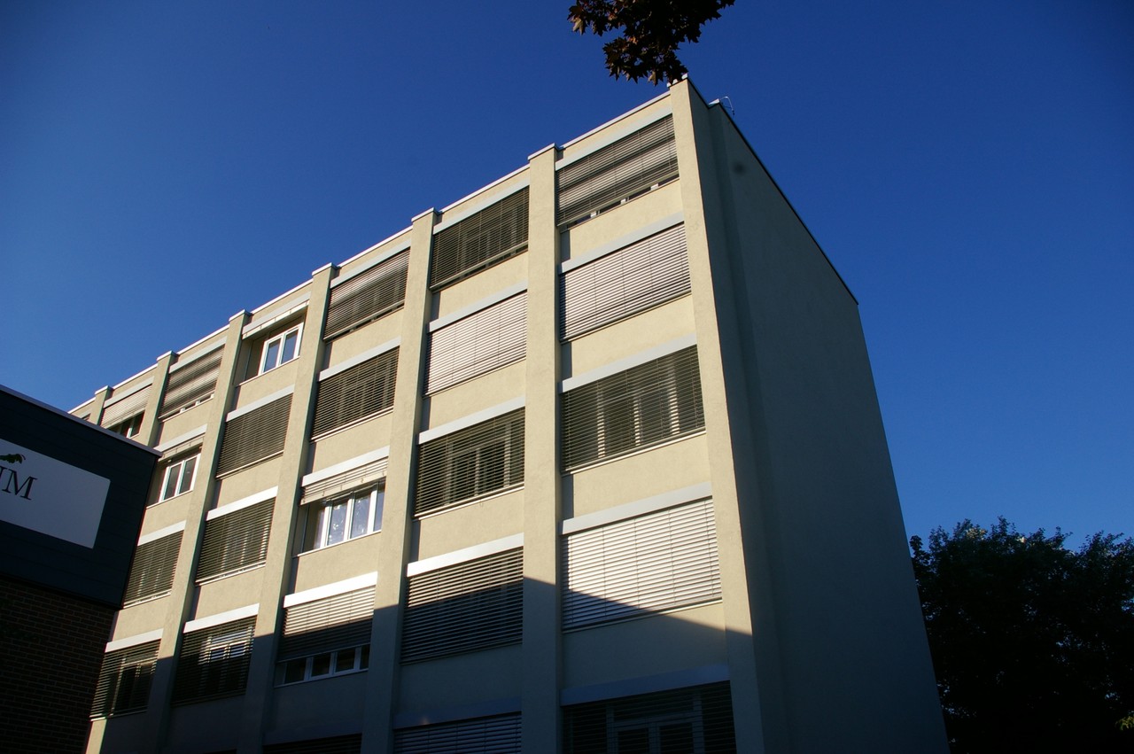 A kollégium épülete