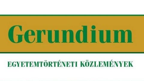Gerandium Egyetemtörténeti Közlemény