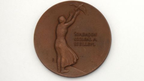Commemorative medal of Eötvös József Collegium